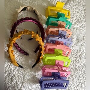 Claw Clips & Headbands Bundle